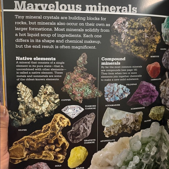 4/$20 Rocks and Minerals Book by Dan Green - Picture 3 of 4